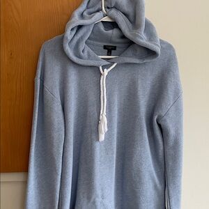 Talbots Sky Blue Hoodie with Drawstring